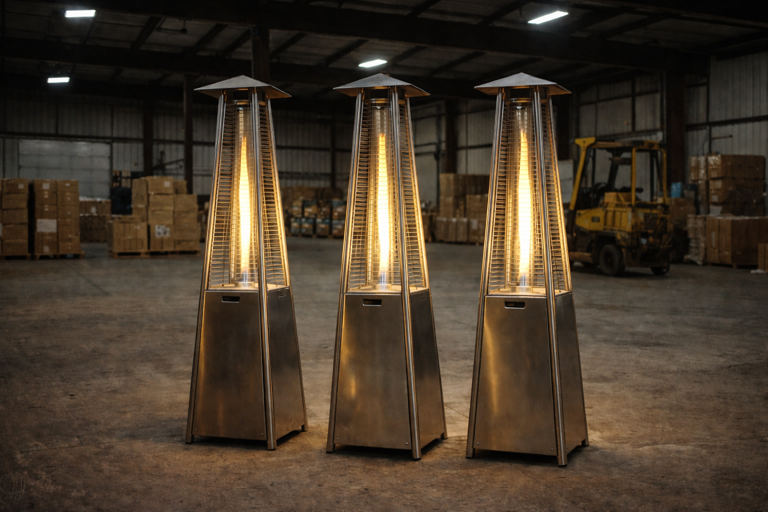 글라스 파티오 히터 한국 최초 수입, 판매량 최대 기록